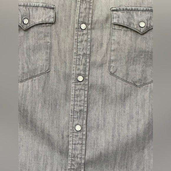 American Eagle men’s western shirt, vintage fit, X-Large, snap buttons - Picture 11 of 13